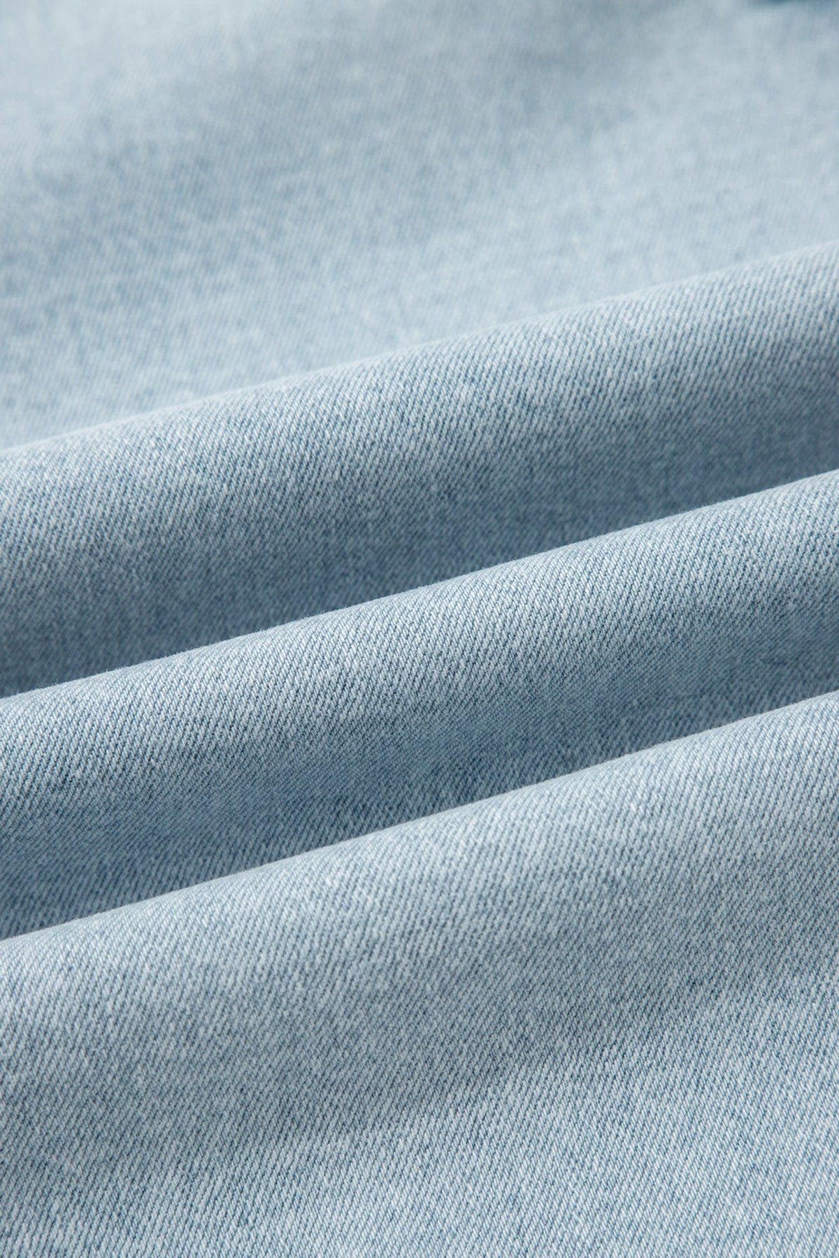Hazel Blues® | Beau Blue Frayed Cropped Straight Jeans