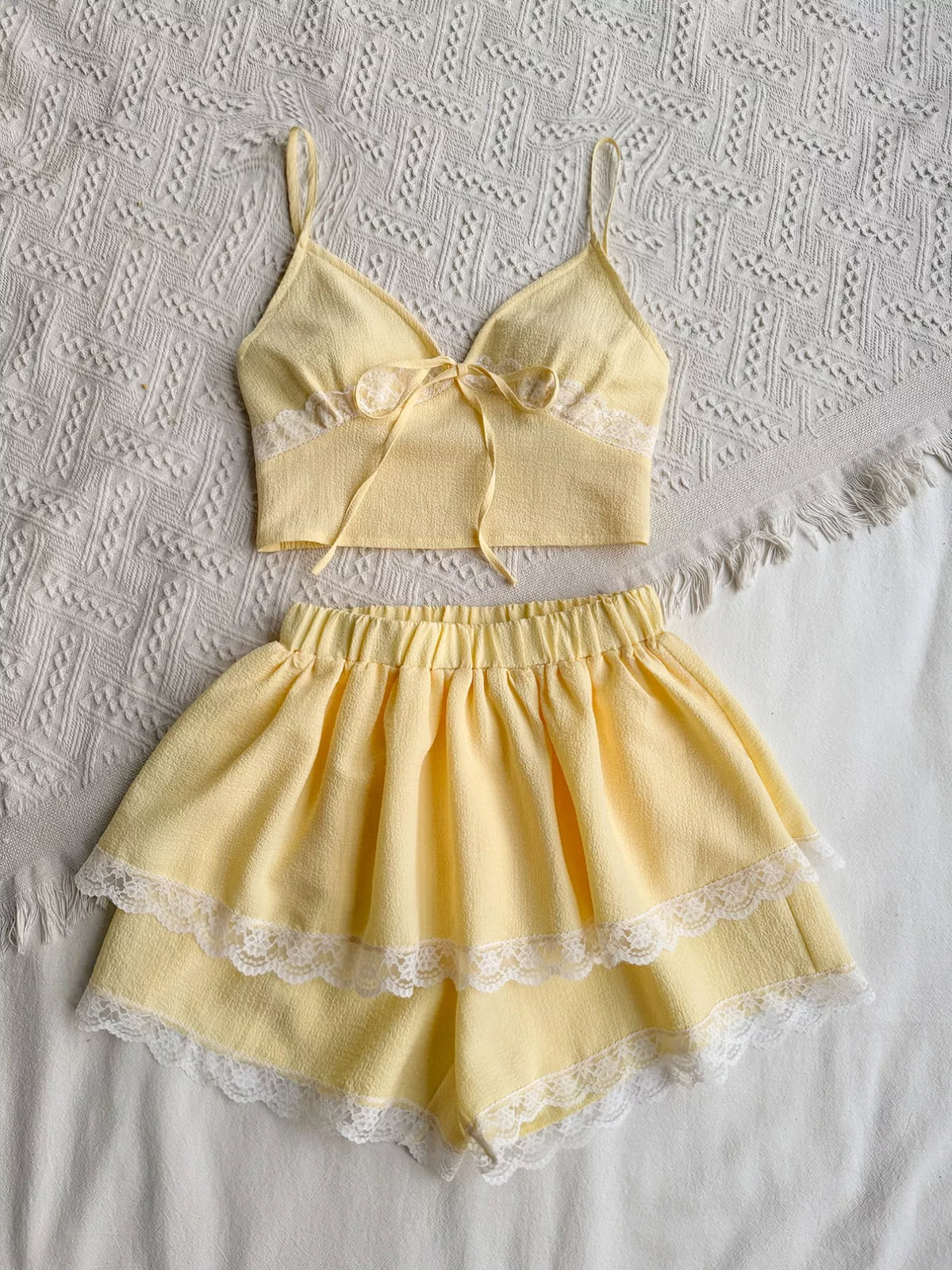 Hazel Blues® | Smocked Cami and Skirt Set