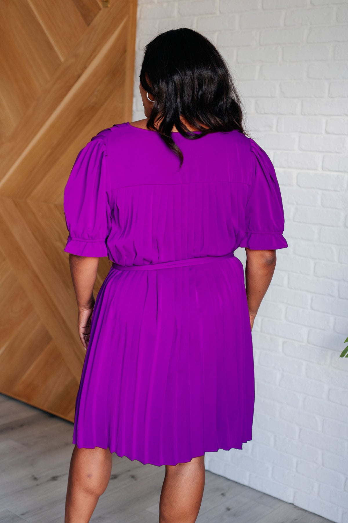 Hazel Blues® | Hold And Squeeze Me Pleated Dress