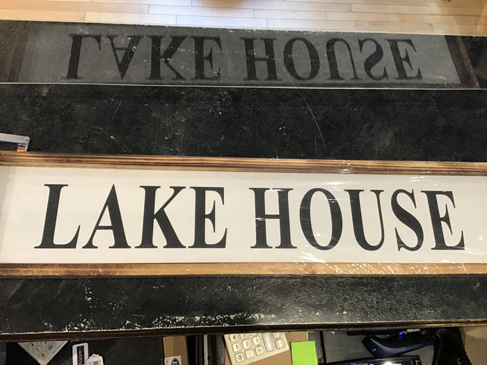 Decor - "Lake House" Sign