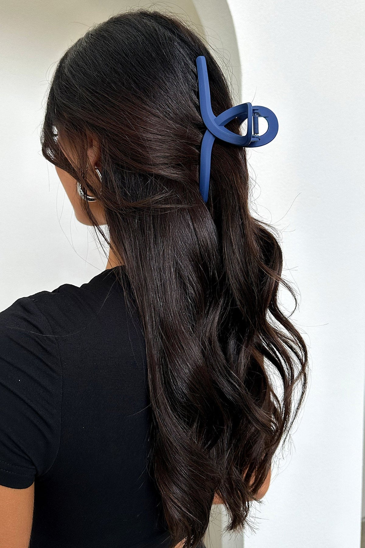 Kayla Claw Clip - Blue