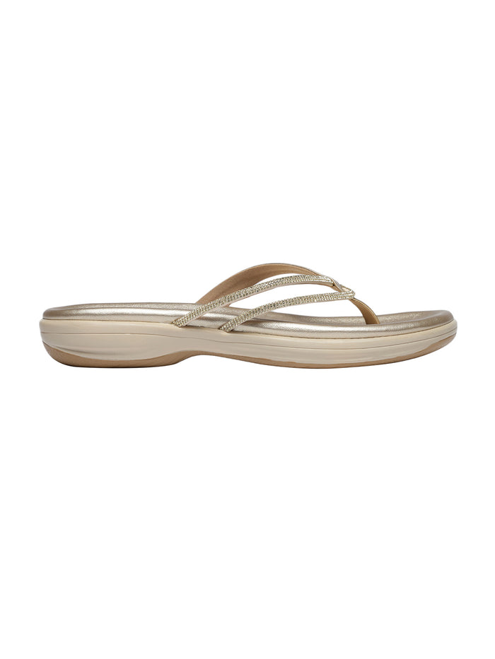 Kelly Gold Flats