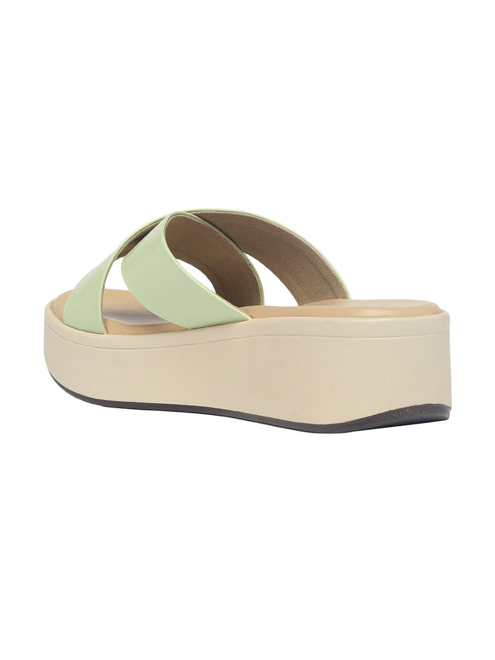 Noel Green Wedge Heel