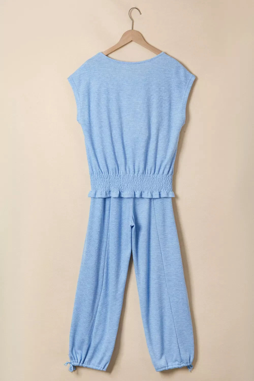 Hazel Blues® |  Cap Sleeve Matching Top and Jogger Pants Set