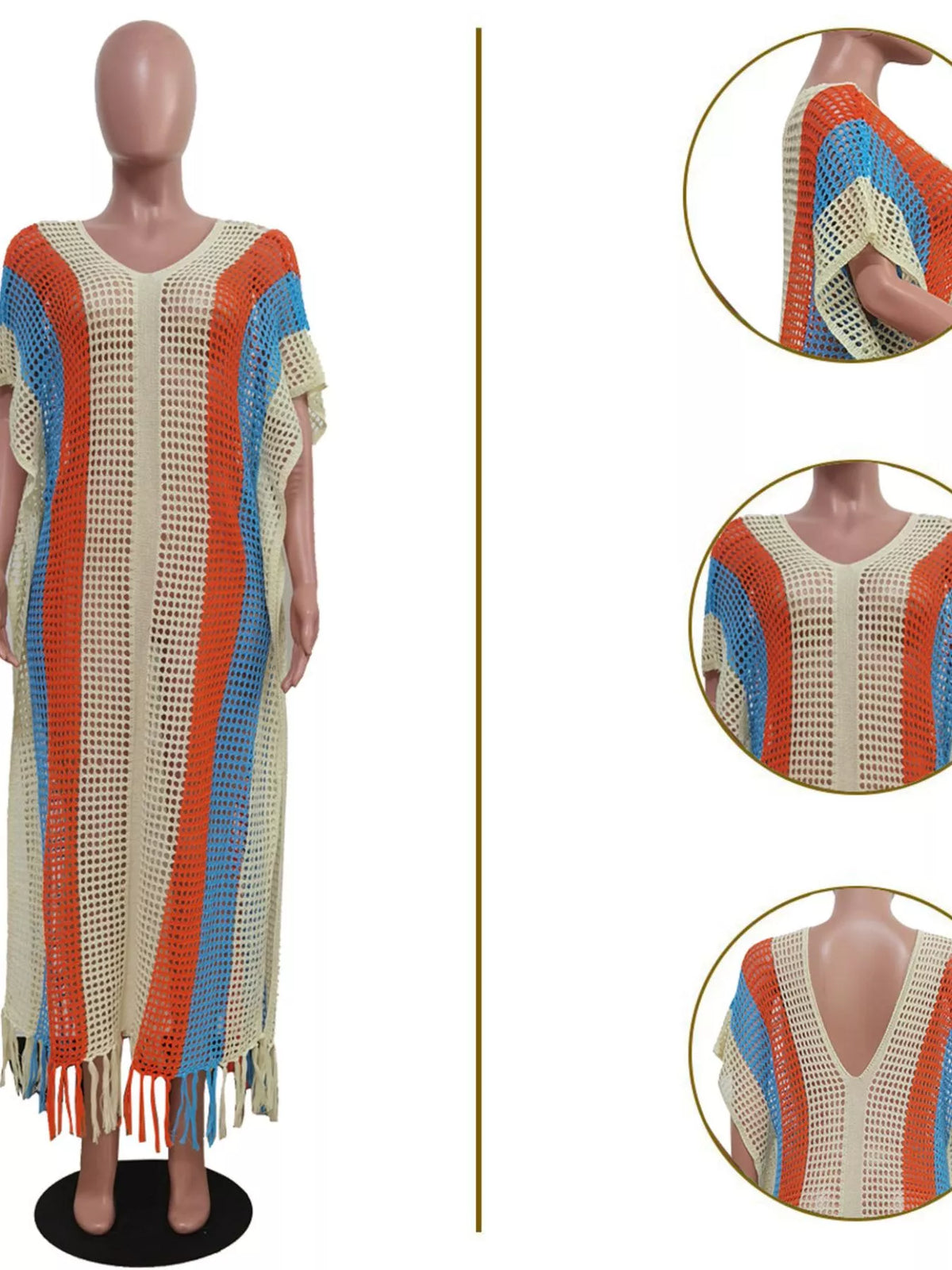 Crochet Crush Dress | Crochet Striped Dress