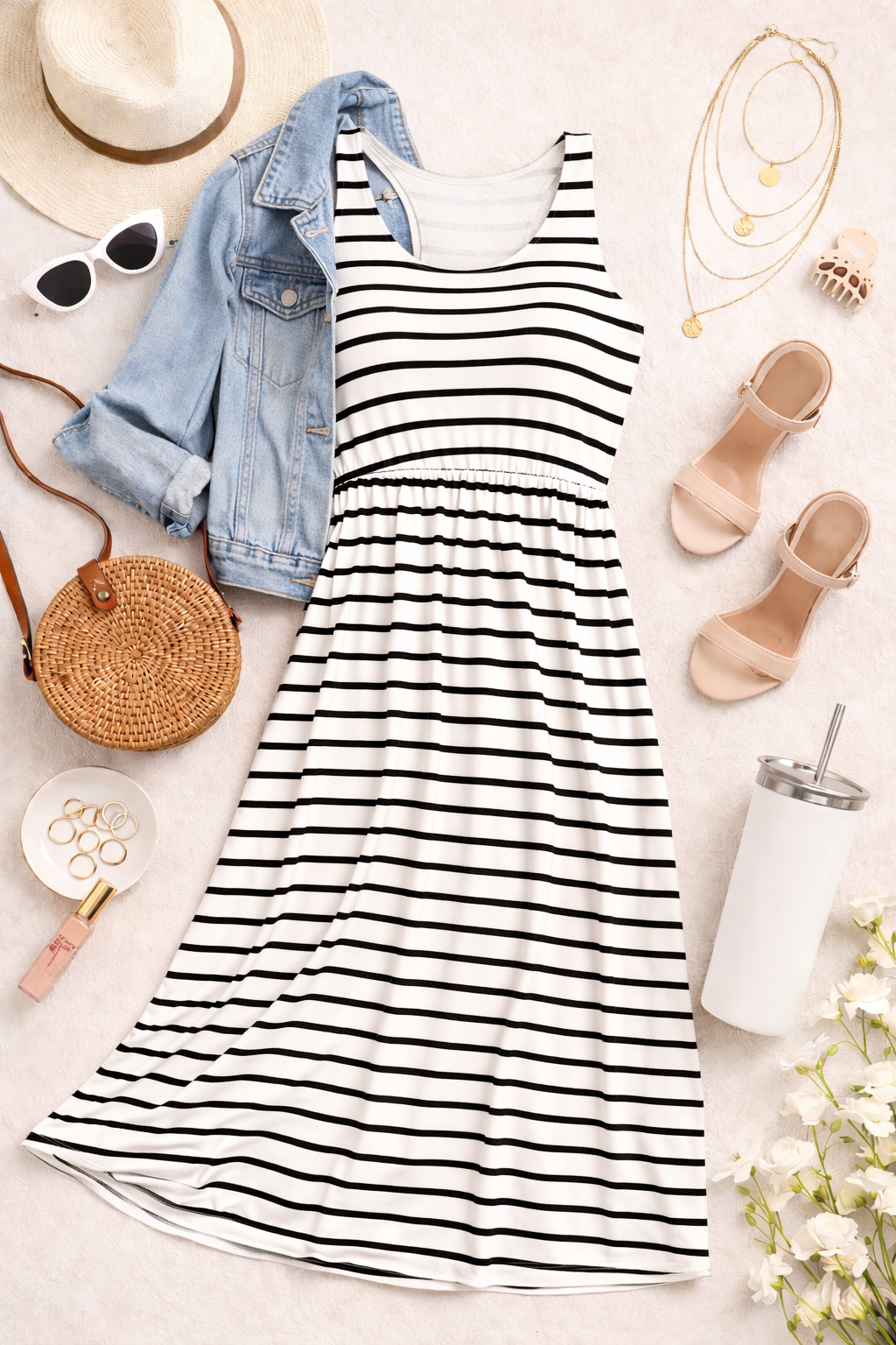 Hazel Blues® | Out to Brunch Midi Dress