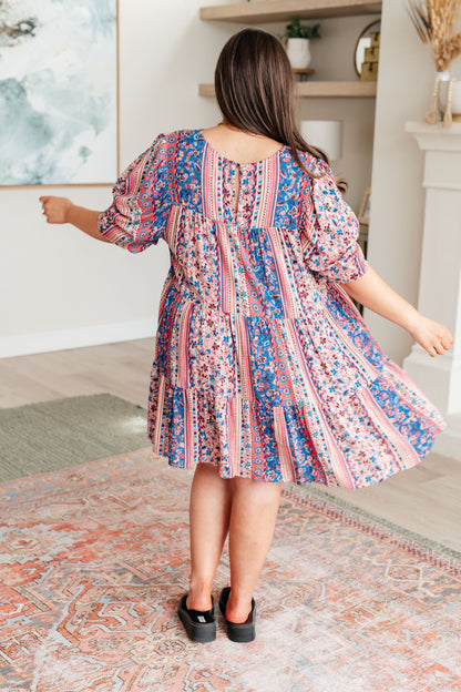Hazel Blues® |  It's a Delicacy Tiered Dress