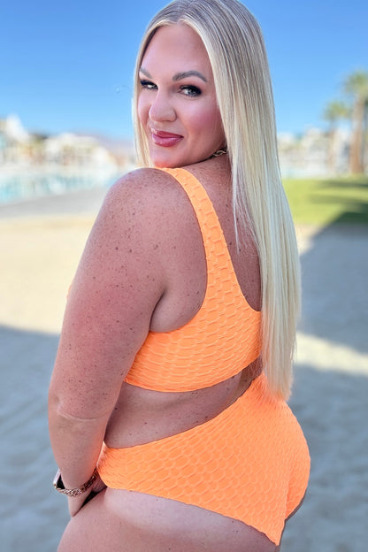 Hazel Blues® | Oh So Orange Swim Bottoms