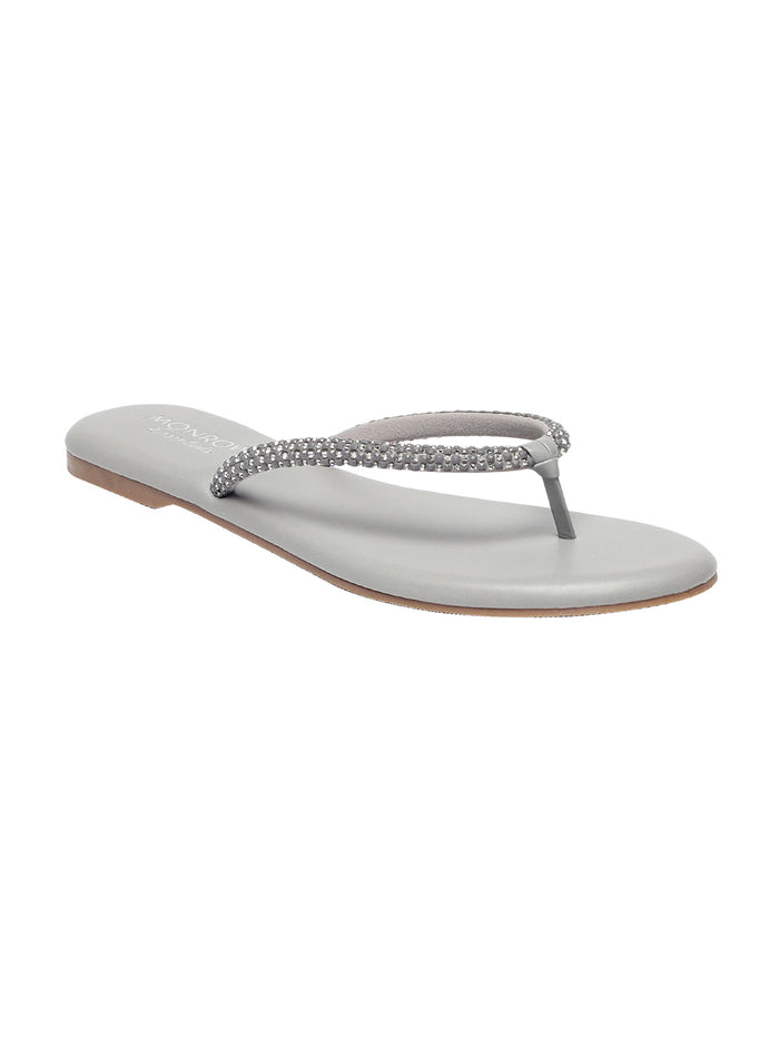 Andrea Grey Flats