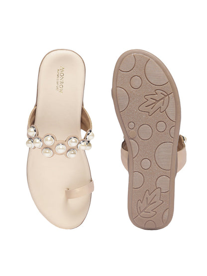 Aneira Cream Flats