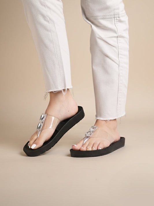 Arden Black Flats