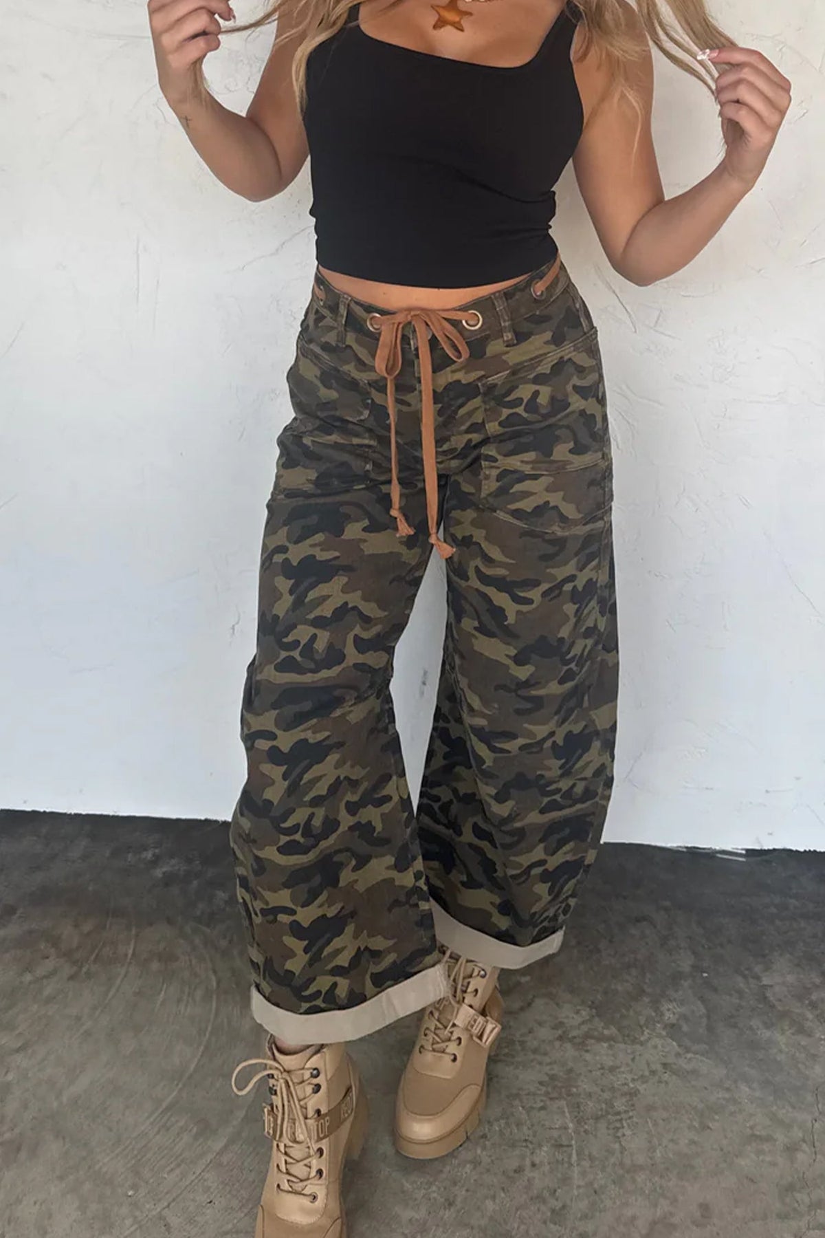 Hazel Blues® |  America the Beautiful Jeans | Camo Jeans