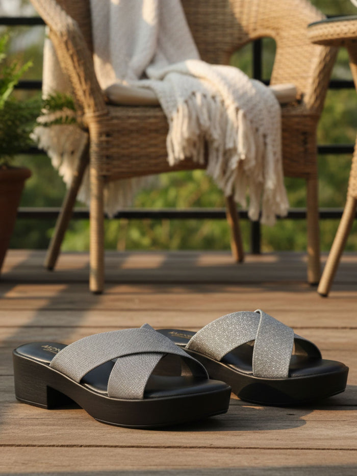Baylin Gun Metal Platform Heels