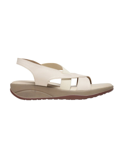 Carlee Cream Wedge Heel