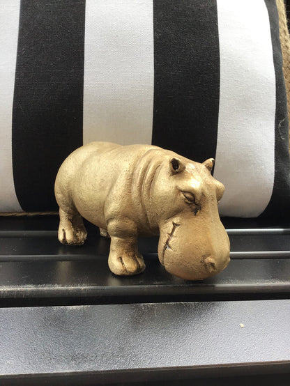 Décor - Bronze Hippo