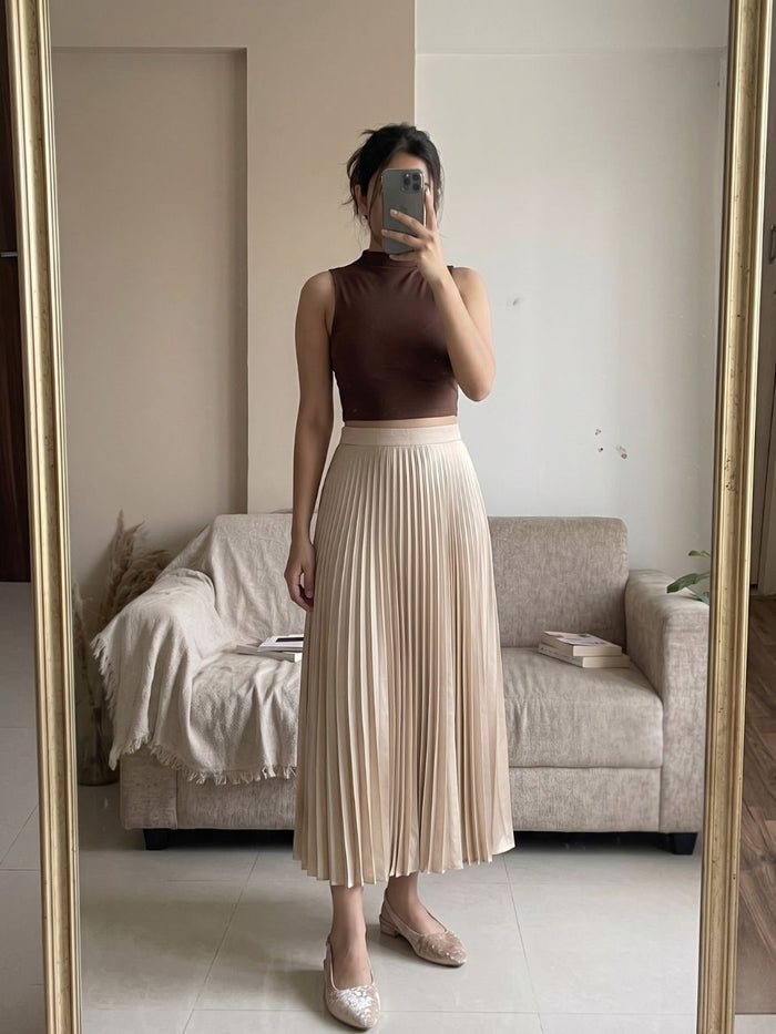 Elysia Beige Flats