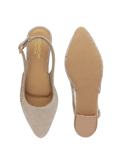 Elysia Beige Flats