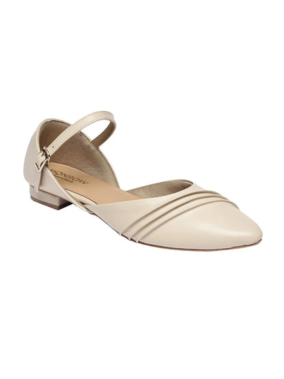 Evara Cream Flats