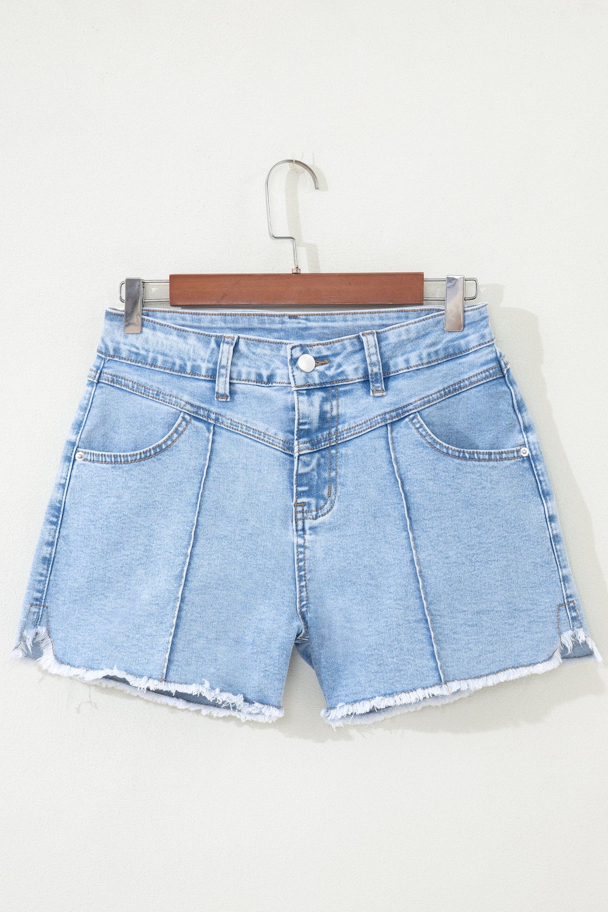 Hazel Blues® |  Blue Jean Baby Denim Shorts | Denim Shorts