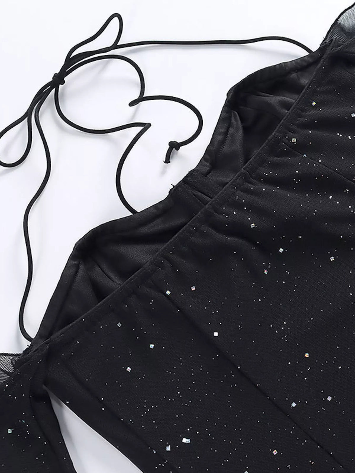 Hazel Blues® |  Glitter Mini Dress with Sleeves
