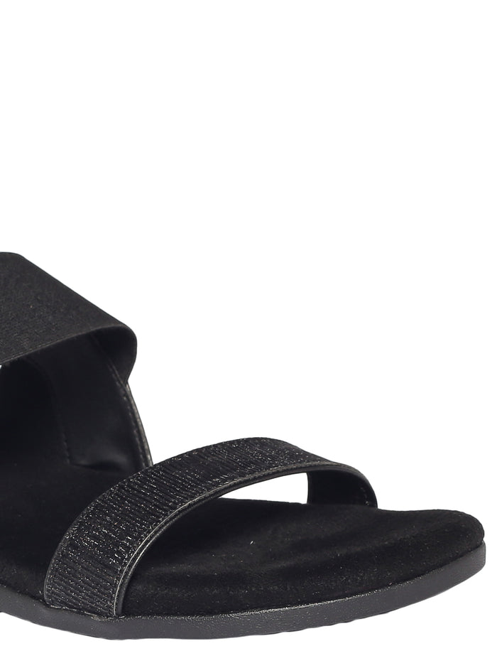 Grace Black Flats