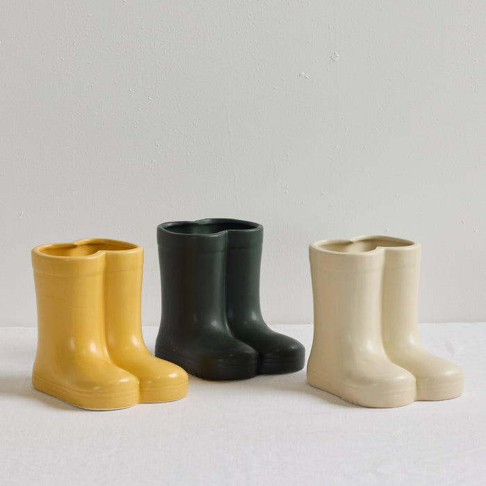 GUMBOOT VASE - HOME DECORATION - 02