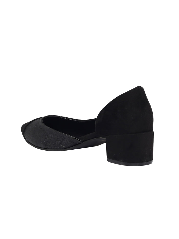 Jae Black Block Heel