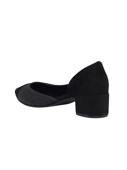 Jae Black Block Heel
