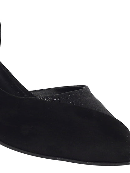 Jae Black Block Heel