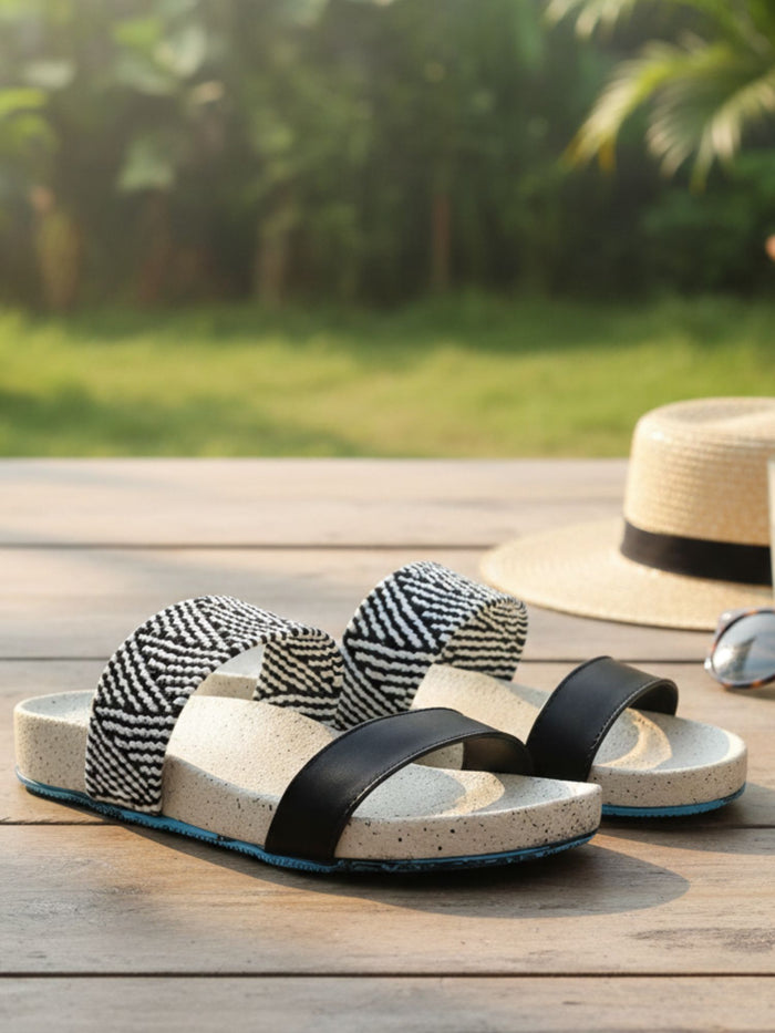 Jeviva Black Flats