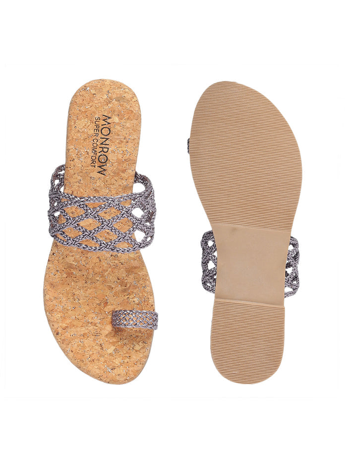 Kailani Gun Metal Flats