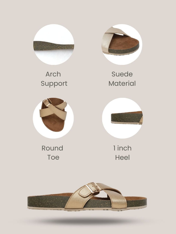 Lunea Bronze Flats