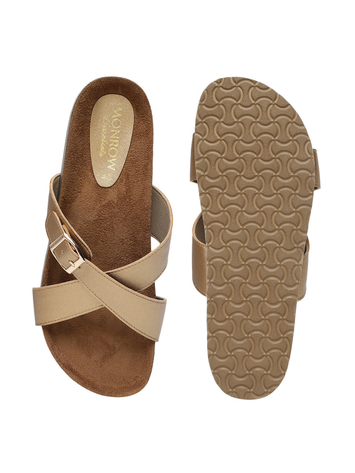 Lunea Bronze Flats