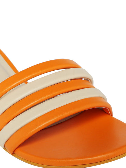 Martine Orange Heels