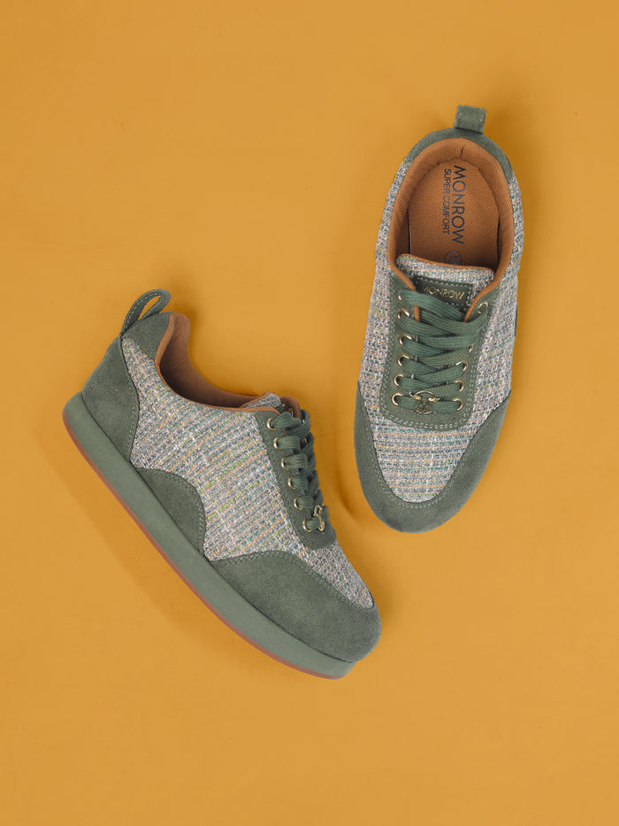 Miley Olive Sneakers