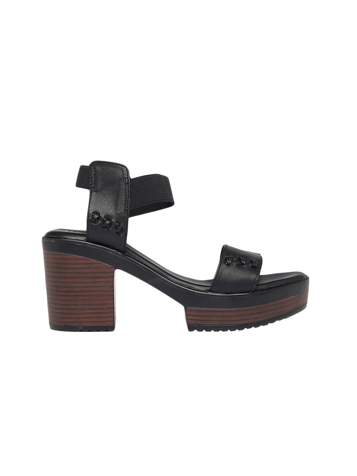 Morgan Black Platform Heels