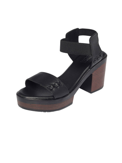 Morgan Black Platform Heels