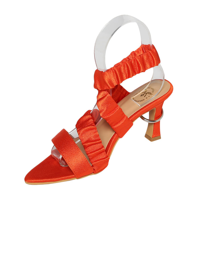 Nagpur Orange 5 in 1 Heels
