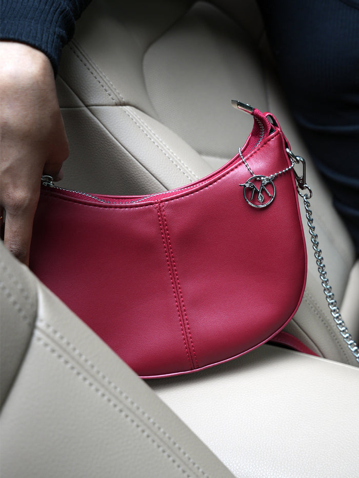 Nilaa Cherry Red Sling Bag