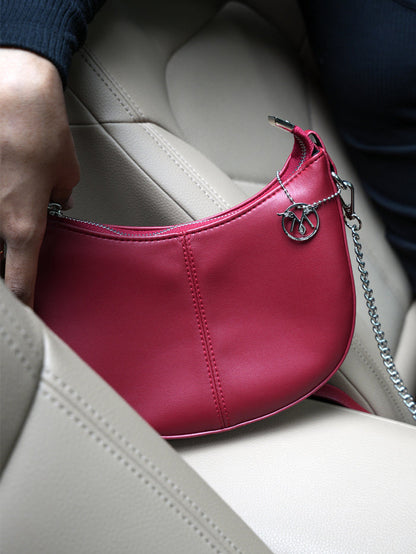 Nilaa Cherry Red Sling Bag