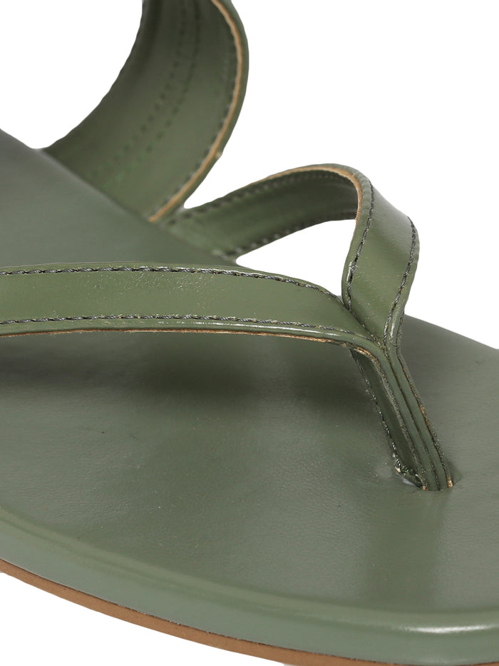 Olivia Olive Flats