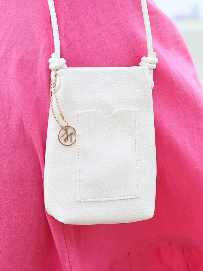 Piqo White Sling Bag