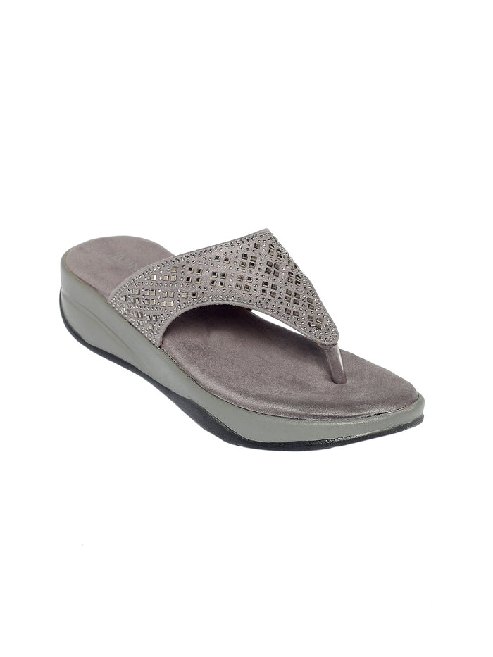 Regine Grey Heels