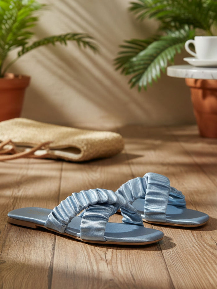 Riley Blue Flats