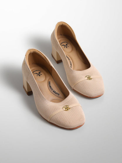Rosie Beige Pumps