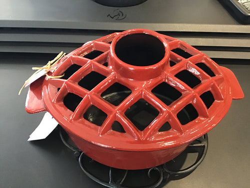 Steamer - Lattice Top - Red - Country Stoves and Sunrooms Ltd