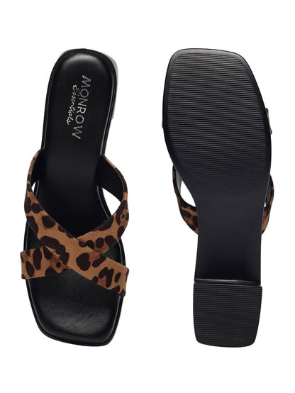 Tessa Black Block Heels