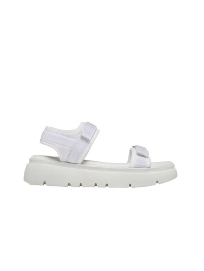 Velina Off White Flatform Heels