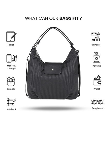 Versatote Black Tote Bag