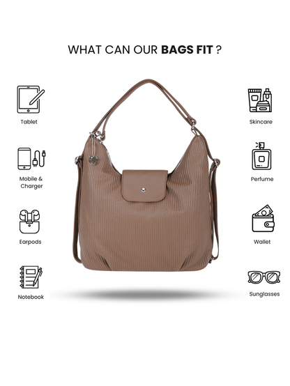 Versatote Brown Tote Bag